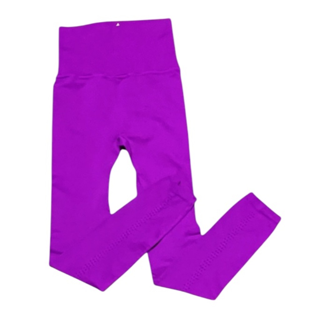 Free People High Rise 7/8 Good Karma Leggings Purple XS/S NWOT - Picture 2 of 4